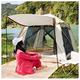 Camping Tents Family 4 People-Proof,Double Doors and Four Windows Quick Pitch Tent Premium Sturdy Waterproof for Tents for Family Camping,Hiking Party