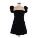 Zara Casual Dress - Mini: Black Dresses - Women's Size Small