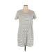 Lands' End Casual Dress: White Dresses - Women's Size X-Large