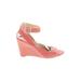 Diane von Furstenberg Wedges: Pink Shoes - Women's Size 10