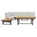 Red Barrel Studio® 3-Piece Modern Outdoor Sectional Sofa Set w/ Seating & Coffee Table for Patio | Wayfair 4B44BFC1AB574DB3B6A723BA2D7F8E3A