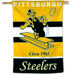 WinCraft Pittsburgh Steelers 28" x 40" Retro Single-Sided Vertical Banner