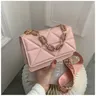 Borsa a tracolla con motivo a pietra da donna in pelle New Trend Crossobdy Bags borse rosa con