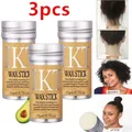 3PCS 75g Strong Hold Hair Wax Stick per lo Styling dei capelli parrucca nodi Healer Gel Stick