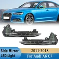 12V Seite Rückspiegel LED Blinker Licht Für Audi A6 C7 2011-2018 Wende Anzeige Repeater Lampe