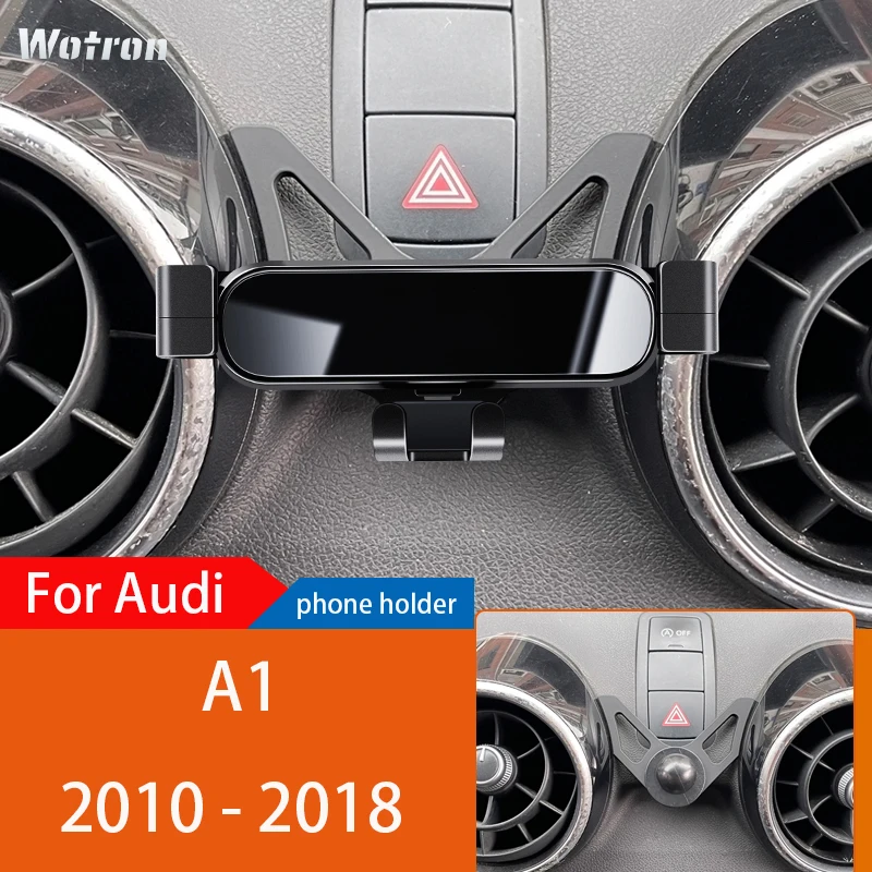 Auto Telefon Halter Mobile Halterung Ständer Für Audi A1 Sportback 8XA 8XF 2011-2019 Einstellbare GPS Navigation Halterung zubehör