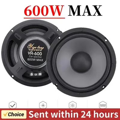 Musik Stereo 400W 500W 600W 4/Zoll Auto Hifi Koaxial Lautsprecher Voll bereich Frequenz Subwoofer Lautsprecher für Fahrzeug Automobil