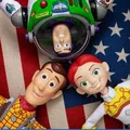 40cm Disney Spielzeug Geschichte 4 Anime Figur sprechen Woody Buzz Jessie Rex Action Figuren