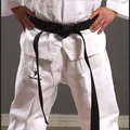 Ceintures de Taekwondo en Coton de Bonne Qualité Noir Rouge Vert Jaune Ceinture de Karaté Judo 10