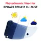 Visière photochromique pour HJC RPHA70 RPHA11 HJ-26 ST Shield Taille universelle Protection solaire