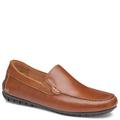 Johnston & Murphy Cort Moc Venetian - Mens 8 Tan Slip On Medium