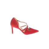 Naturalizer Heels: Red Shoes - Women's Size 9 1/2