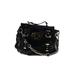 Badgley Mischka Leather Satchel: Black Bags