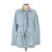 Zara Denim Jacket: Blue Jackets & Outerwear - Women's Size Small