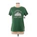 Sonoma Goods for Life Short Sleeve T-Shirt: Green Tops - Women's Size Medium