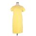 Polo by Ralph Lauren Casual Dress: Yellow Dresses - Women's Size X-Large