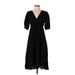 Old Navy Cocktail Dress - Midi: Black Dresses - Women's Size Small