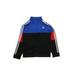 Adidas Track Jacket: Blue Color Block Jackets & Outerwear - Kids Boy's Size Medium