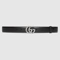 GG Marmont Thin Belt With Crystals