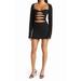 Elize Cutout Long Sleeve Minidress