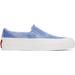 Blue Slip-on Sneakers