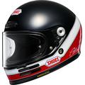 Shoei Glamster 06 Abiding Helm, schwarz-weiss-rot, Größe S