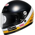 Shoei Glamster 06 Abiding Helm, schwarz-weiss-gelb, Größe XS