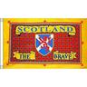 AZ FLAG Bandiera Scozia The Brave 150x90cm - Bandiera Scozzese - Scotland The Brave 90 x 150 cm