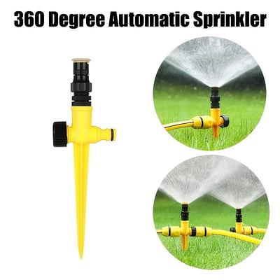 1pc 360° Rotating Garden Sprinkler, Water Sprayer For Yard Lawn, Water Sprinkler Plugged-in Lawn For Watering Flowers, Garden Tools
