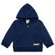 loud + proud Unisex Baby Sweatjacke, GOTS-Zertifiziert Jacke, Ultramarine, 86/92