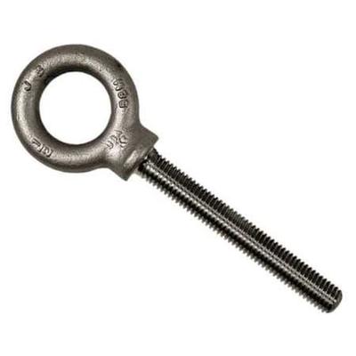 KEN FORGING K2022-3-SS Eye Bolt With Shoulder, 5/16"-18, 3 in Shank, 7/8 in ID,