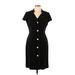 Chetta B Casual Dress - Sheath: Black Dresses - Women's Size 10