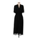 Zara Casual Dress - Midi: Black Dresses - Women's Size Large