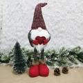 iOPQO Christmas Decorations Christmas Ornaments Plush Knitted Christmas Decoration Faceless Doll Forest Elder Ornaments Christmas Clearance