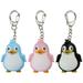 Naierhg Cute Animal Penguin LED Light with Sound Key Chain Key Ring Torch Xmas Gift