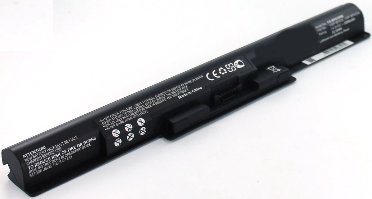 AGI Akku für Sony SVF1521A6EW.G4 Li-Ion 14,8 Volt 2200 mAh schwarz Image