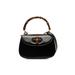 Gucci Leather Satchel: Black Bags