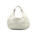 Bottega Veneta Leather Hobo Bag: White Bags