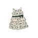 Janie and Jack Special Occasion Dress: Ivory Damask Skirts & Dresses - Kids Girl's Size 5