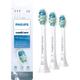 Philips Sonicare HX9023/65 Genuine C2 Optimal Plaque Control Toothbrush Head, 3 Pack, White