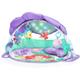 Disney Baby, The Little Mermaid Twinkle Trove Light-Up Musical Baby Activity Gym, 25+ Min of Melodies, 6 Toys, Ages Newborn +, Purple