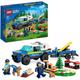 LEGO 60369 City Mobile Police Dog Training SetSUV Toy Car with TrailerObstacle Course and Puppy Figures, Animal Playset for Boys and Girls Aged 5 Plus