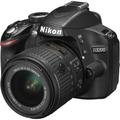 Nikon D3200 Digital SLR with 18-55mm VR II Lens Kit - Black (24.2 MP) 3.0 inch LCD