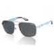 O'Neill Sunglasses Alameda 2.0 002P Matte Silver/Wave Graphic/Polarised Smoke