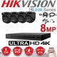 ((Black)) HIKVISION 8MP CCTV 4K UHD DVR 8CH 4X VIVID HD 2TB