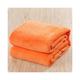 (Orange, 120*200cm) Faux Fur Mink Throw Soft Fleece Blankets Sofa Warm Quilt Bed Double King Single