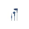 Sony MDR-XB55AP In-Ear Extra Bass Headphones with mic for phone calls - Blue