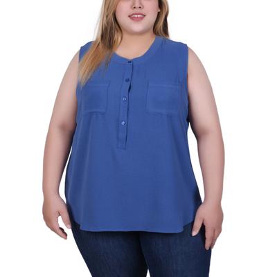 Sleeveless Air Flow Blouse