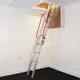 BPS Access Solutions 3 Section Aluminium Sliding Loft Ladder