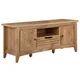 Beliani Traditional Tv Stand Light Wood Agora